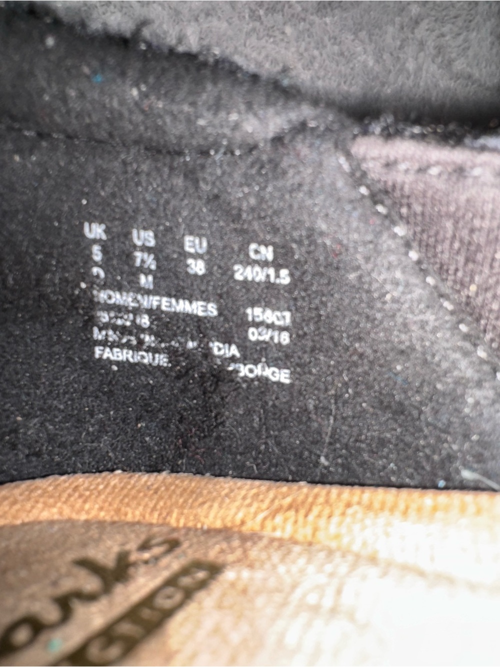Clarks Cushion Soft black/gray herringbone tweed textile flats size 7.5M womens - Picture 12 of 12
